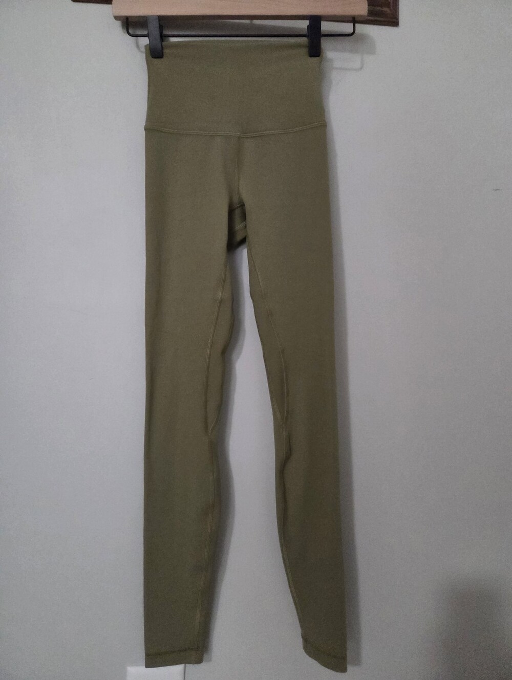 Lululemon Align Legging Pant Full Length 28" High Rise Green Size 0 Like New!